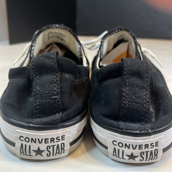 Converse Women’s Chuck Taylor All Star Shoreline Sneakers Size 10. Black Slip On - Picture 5 of 10